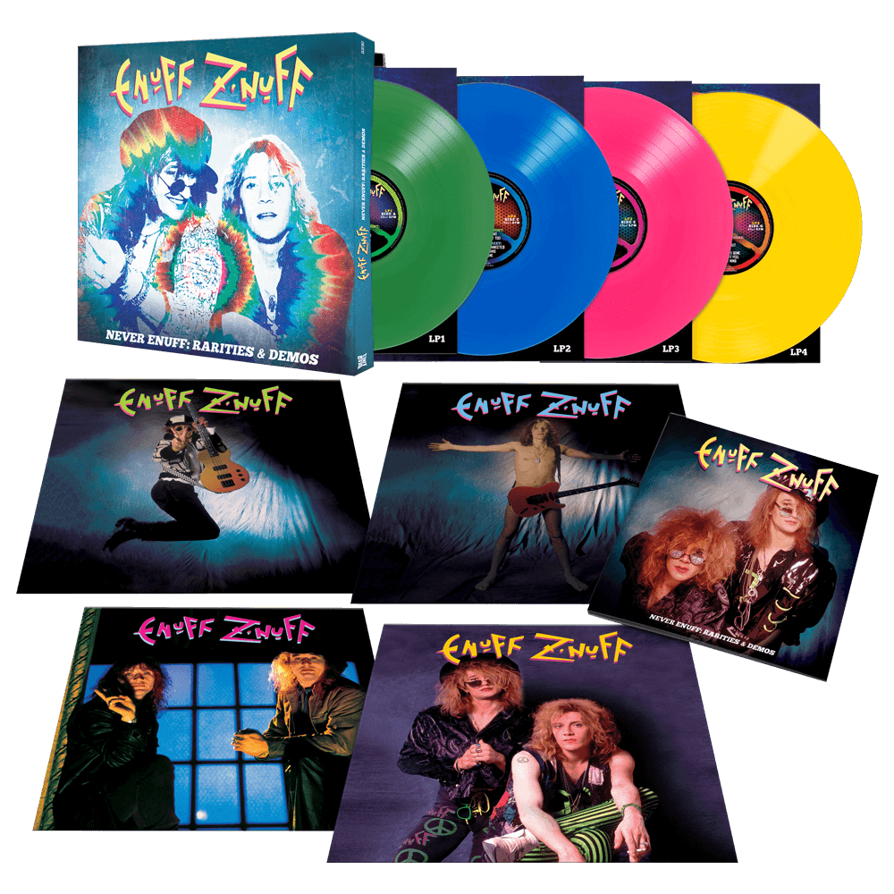 Enuff Z'Nuff - Never Enuff - Rarities & Demos (4 LP Box
