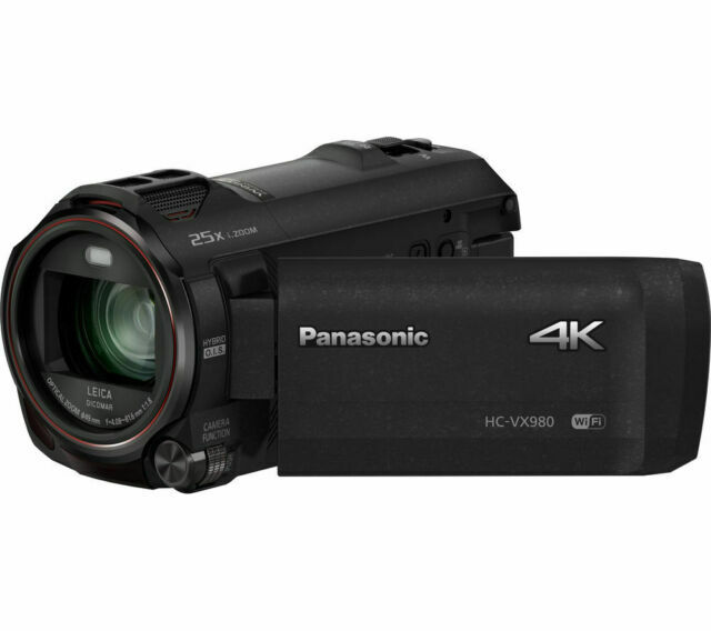 Panasonic HC-VX980 4K Ultra HD Camcorder - Black for sale online