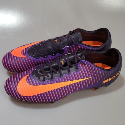 Nike Mercurial Vapor 11 ACC Purple Football Soccer Cleats US13
