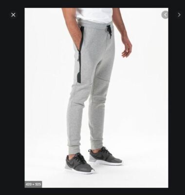 Nike Tech Fleece Pants Sz XL 100 Authentic Grey Heather 545343 065