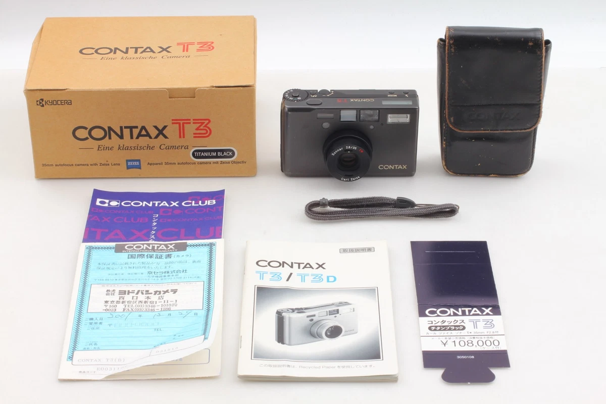 Contax T3 Film Cameras | eBay