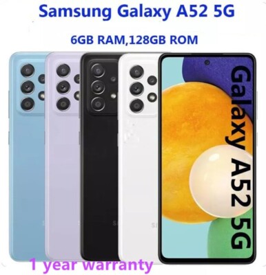 Samsung Galaxy A52 5G SM-A526U 128GB+6GB 64MP LTE Unlocked