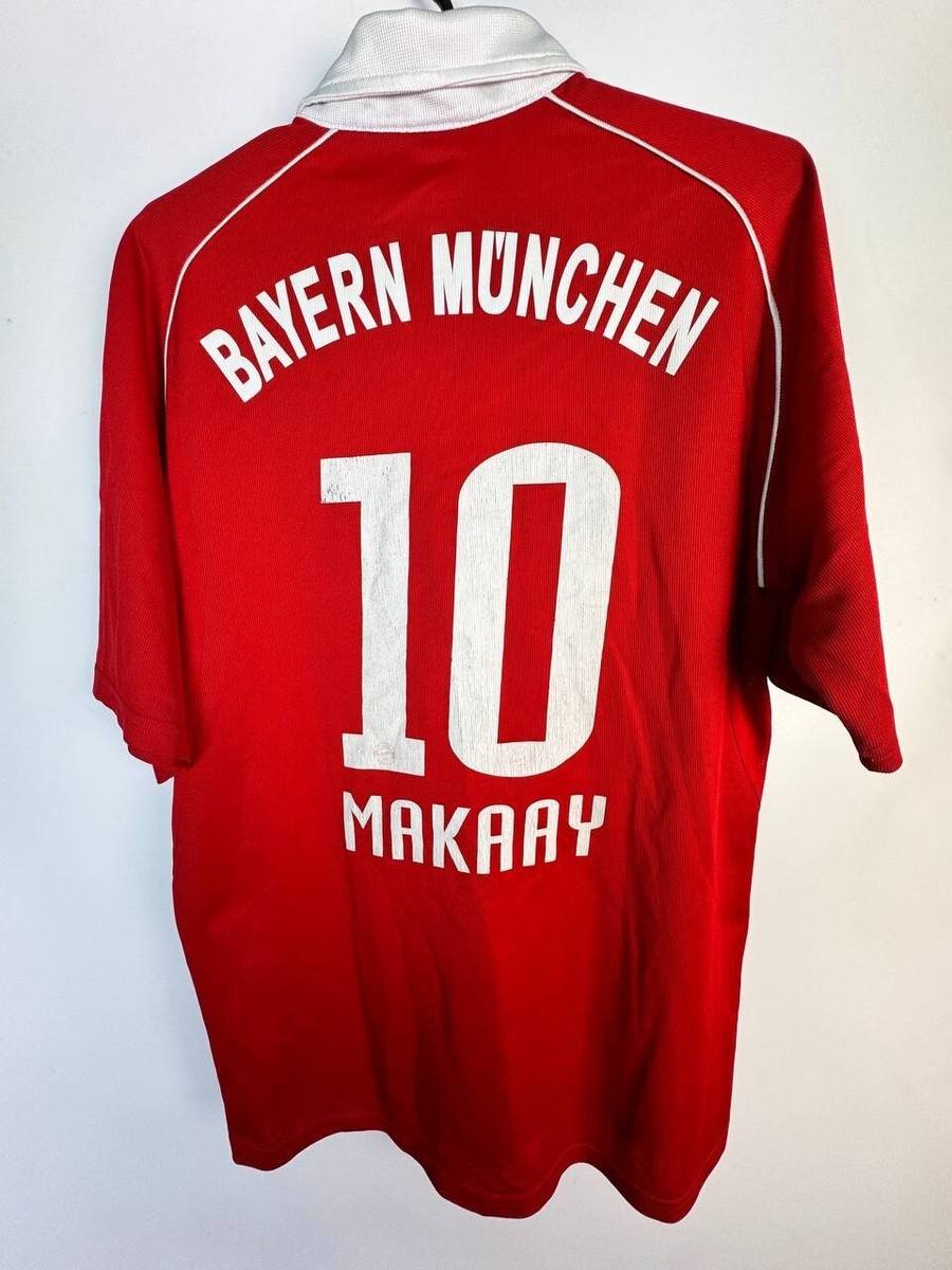 2005-06 Bayern Munich adidas Home Shirt Makaay #10 MEDIUM 565117