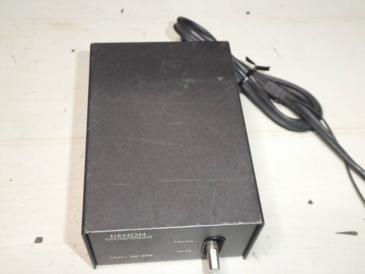 DENON AU-305 Step Up Transformer for MC Cartridge Tested | eBay