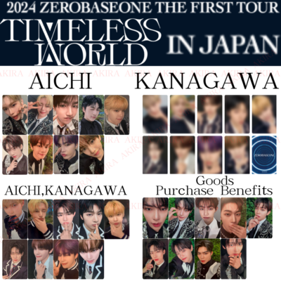 PSL ZB1 ZEROBASEONE THE FIRST TOUR TIMELESS WORLD JAPAN AICHI