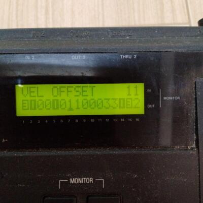 Kawai MM-16 16ch SysEx MIDI Mixer Controller No Box With adapter