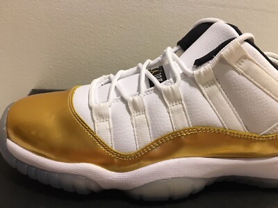 Air Jordan 11 XI Retro Low BG White Metallic Gold B-grade GS size