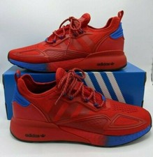 Size 11.5 - Adidas ZX 2K Boost Red Blue Gradient for sale online
