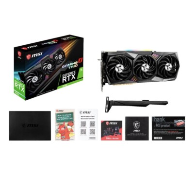 MSI GeForce RTX 3090 GAMING X TRIO 24GB GDDR6X Graphics Card for