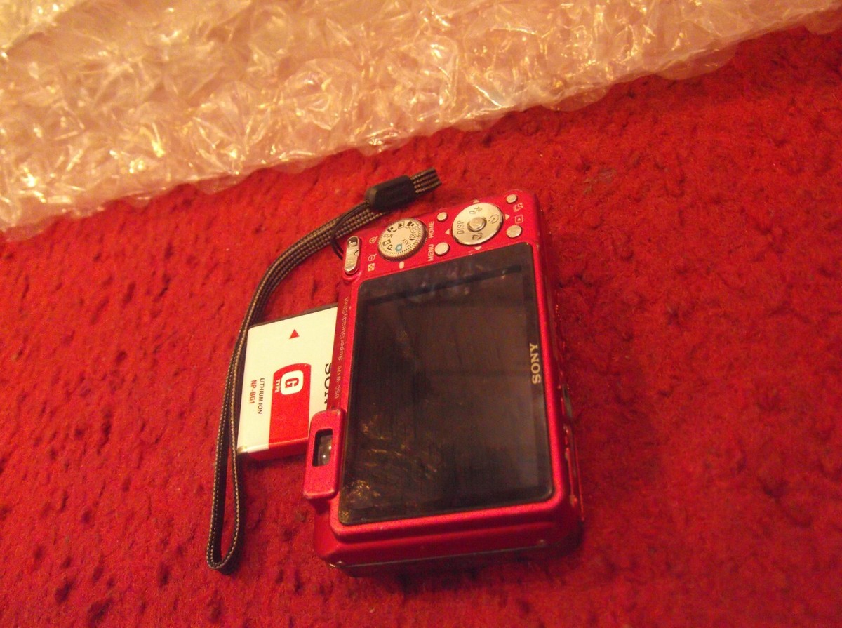 Sony CyberShot DSC-W170 10.1MP 5x Digital Camera - Red | eBay