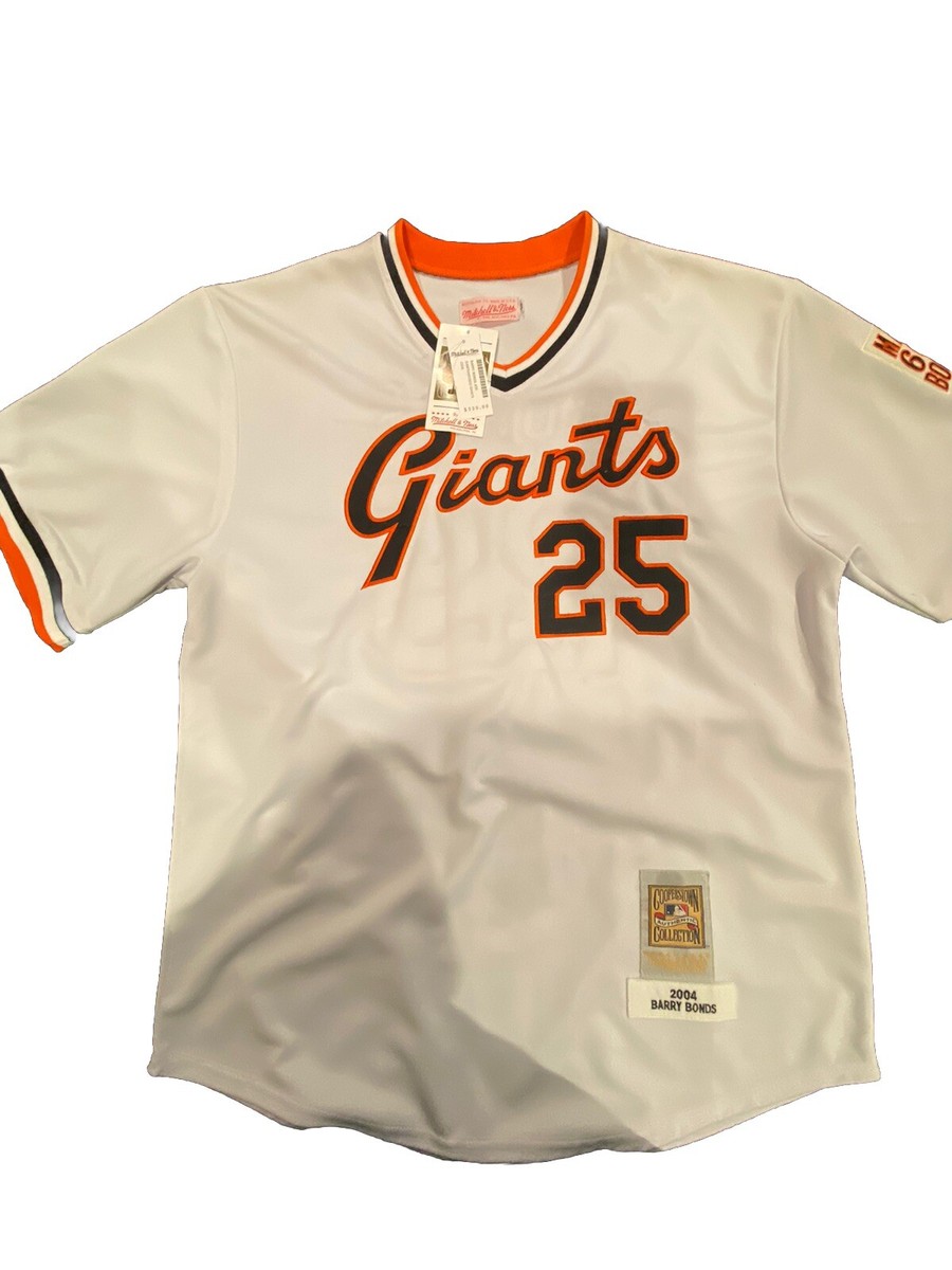 2004 Mitchell & Ness Barry Bonds Giants Jersey Baseball