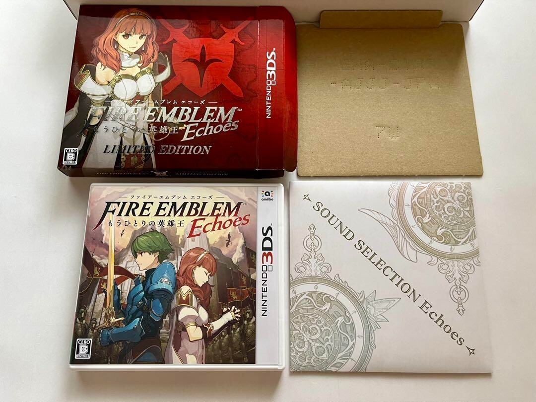 Fire Emblem Echoes VALENTIA COMPLETE Nintendo 3DS Limited Edition