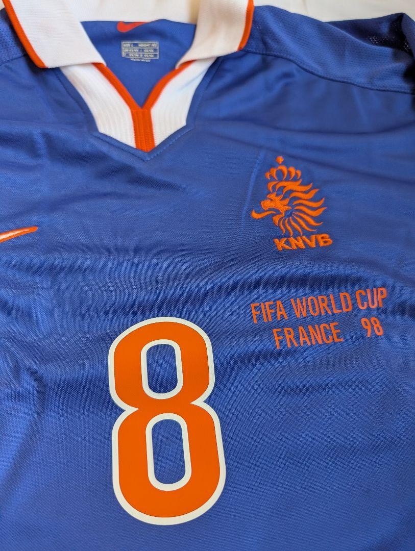 Dennis Bergkamp Jersey Uniform Netherlands National Team 1998