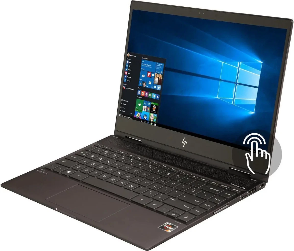 HP ENVY x360 8 GB RAM PC Laptops & Netbooks 13-13.9 in Screen for