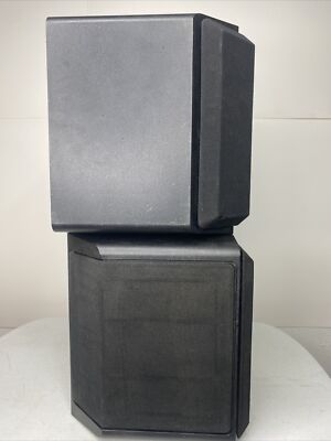 Pair of Bose 301 Series IV Direct Reflecting Black Bookshelf