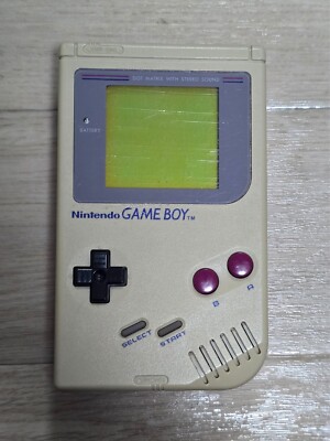 Original Nintendo GameBoy DMG-01 Gray Game Boy Console Japan | eBay