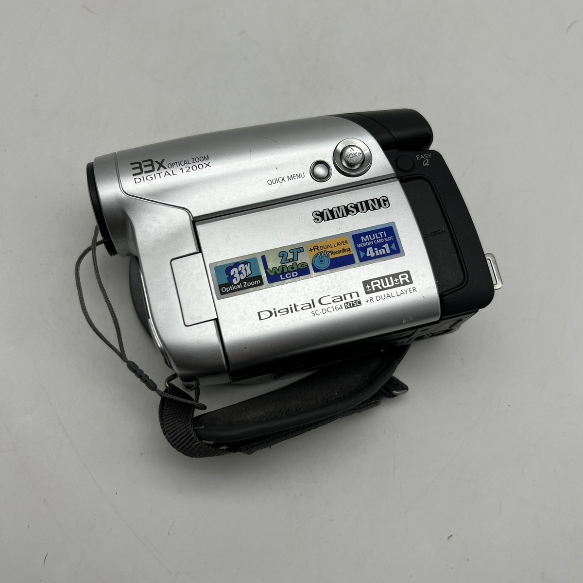Samsung SC-DC164 33x Optical Zoom Digital Camcorder | eBay