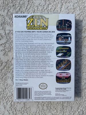Zen: Intergalactic Ninja (Nintendo Entertainment System, 1993) for