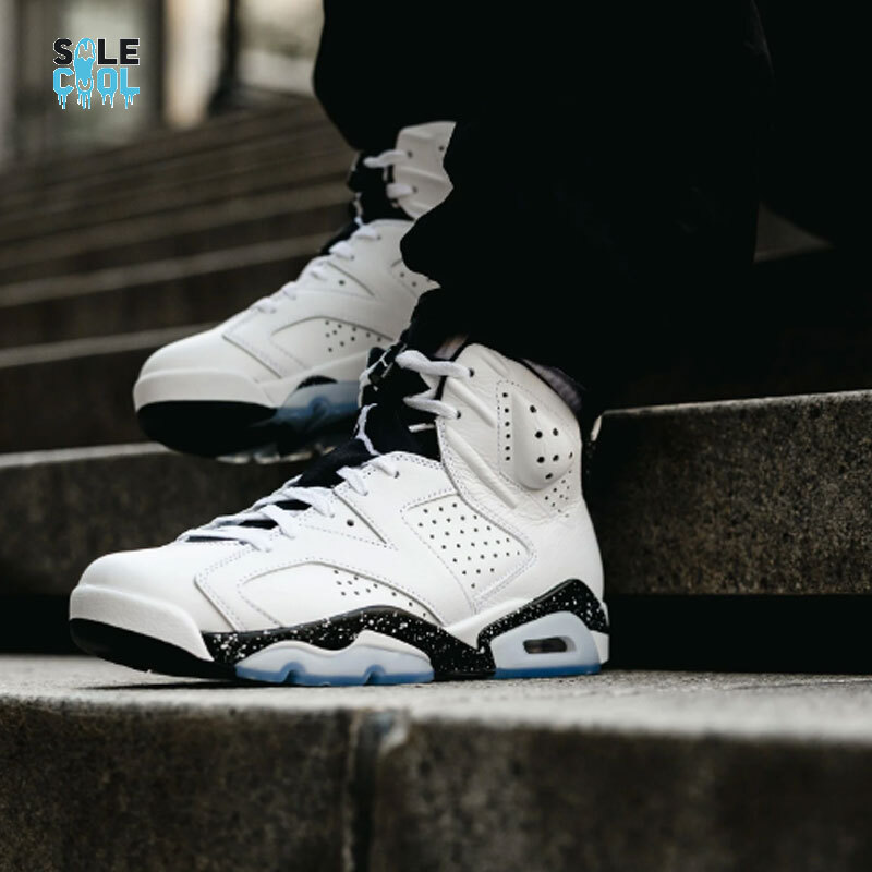 Nike Air Jordan AJ6 Retro Reverse Oreo White Mens Shoes CT8529-112