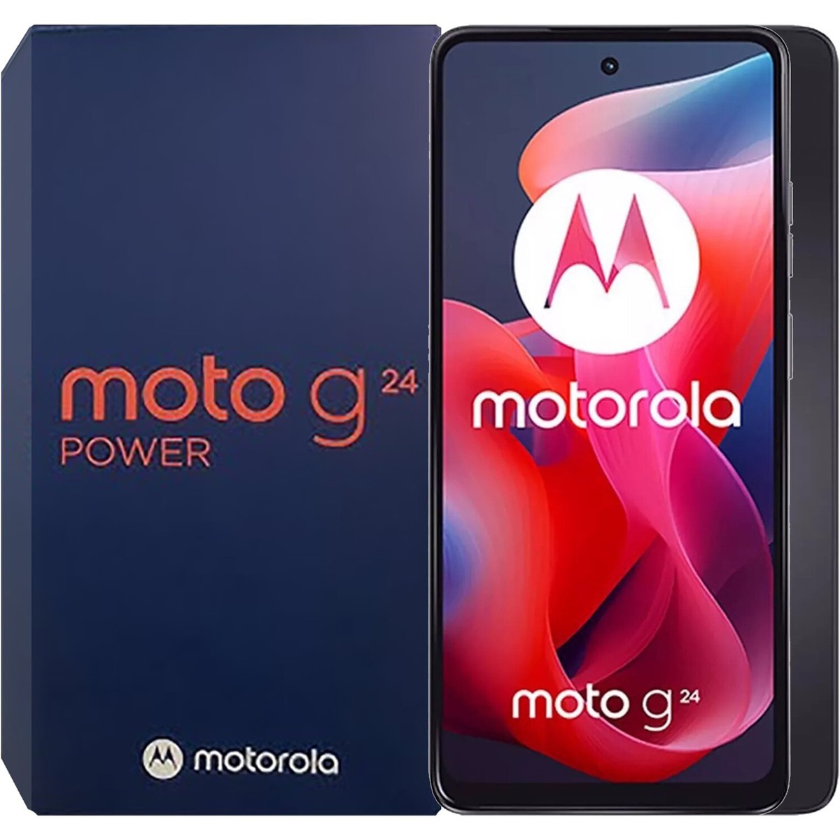 Motorola Moto G24 4G Matte Charcoal 128GB + 8GB Dual-SIM Unlocked