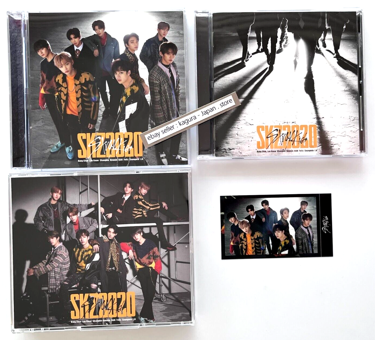 Stray Kids SKZ2020 Normal + First + Limited ver. 3 Types CD DVD PC