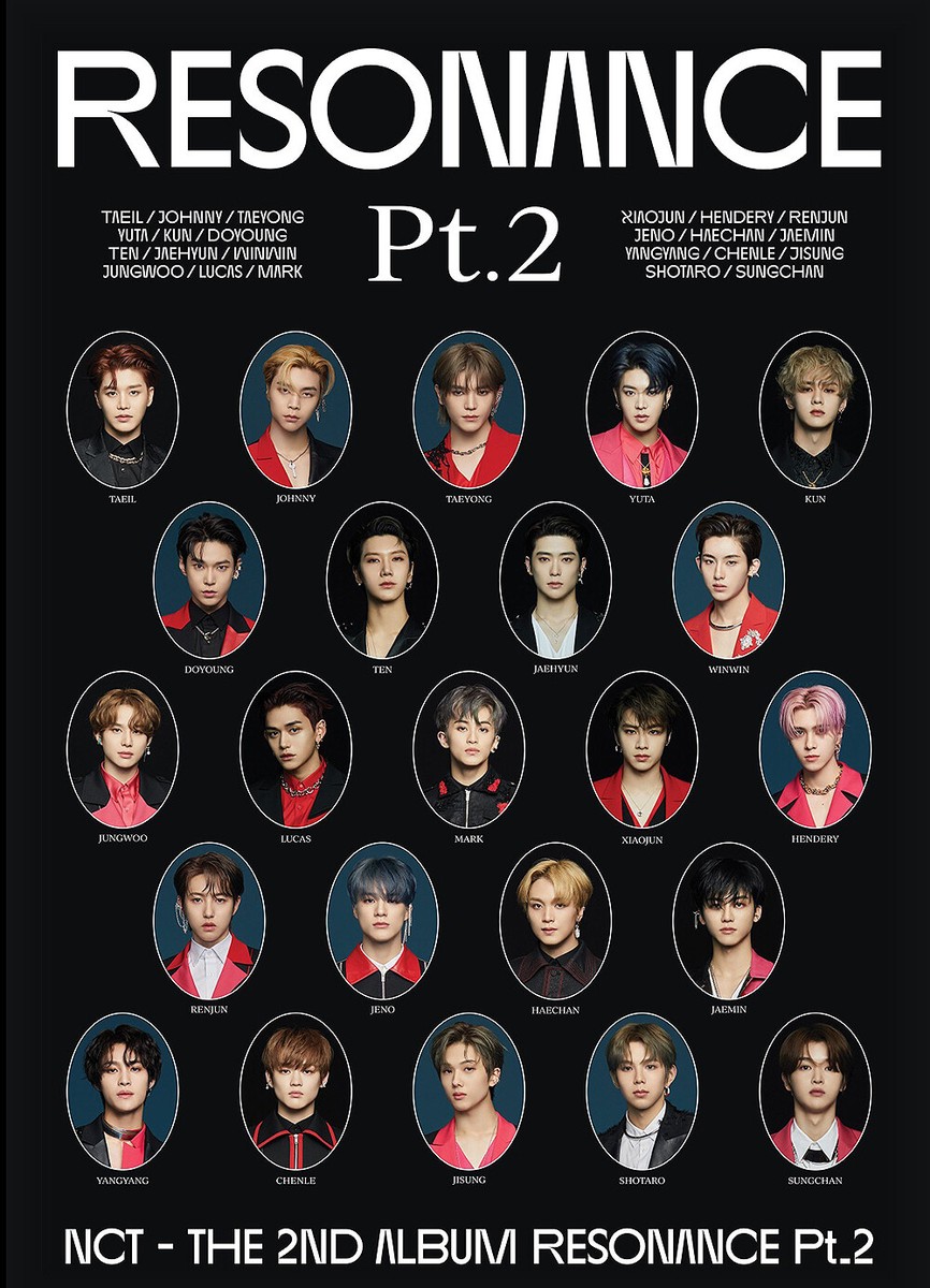 NCT 2020 RESONANCE PT.2 2nd Album ARRIVAL CD+Photo Book+Poster+