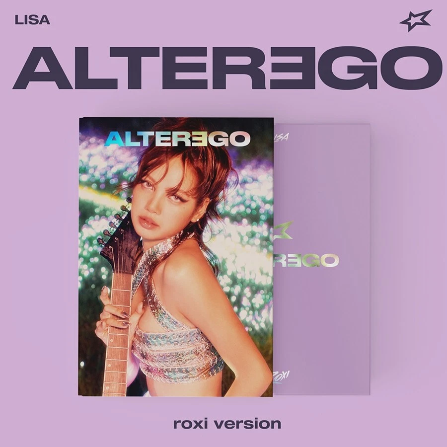 LISA [ALTER EGO] Album PHOTO BOOK 5 Ver SET /5 CD+5 Book+15