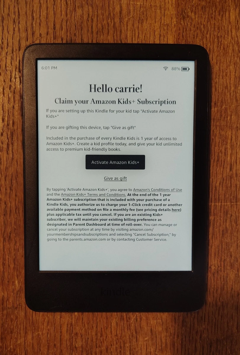 Amazon Kindle Basic 11th Gen C2V2L3 Wi-Fi 6-inch 16GB E-Reader for