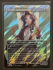 Aerith Gainsborough (Borderless) (Surge Foil) Final Fantasy Foil