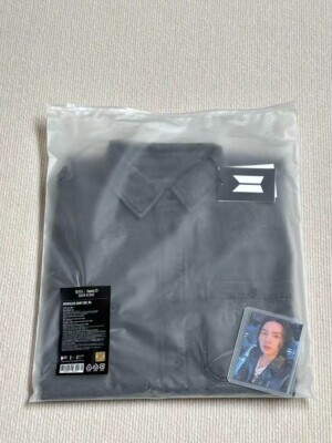 BTS SUGA Agust D OVERSIZED SHIRT M Photo Card TOUR D-DAY LTD