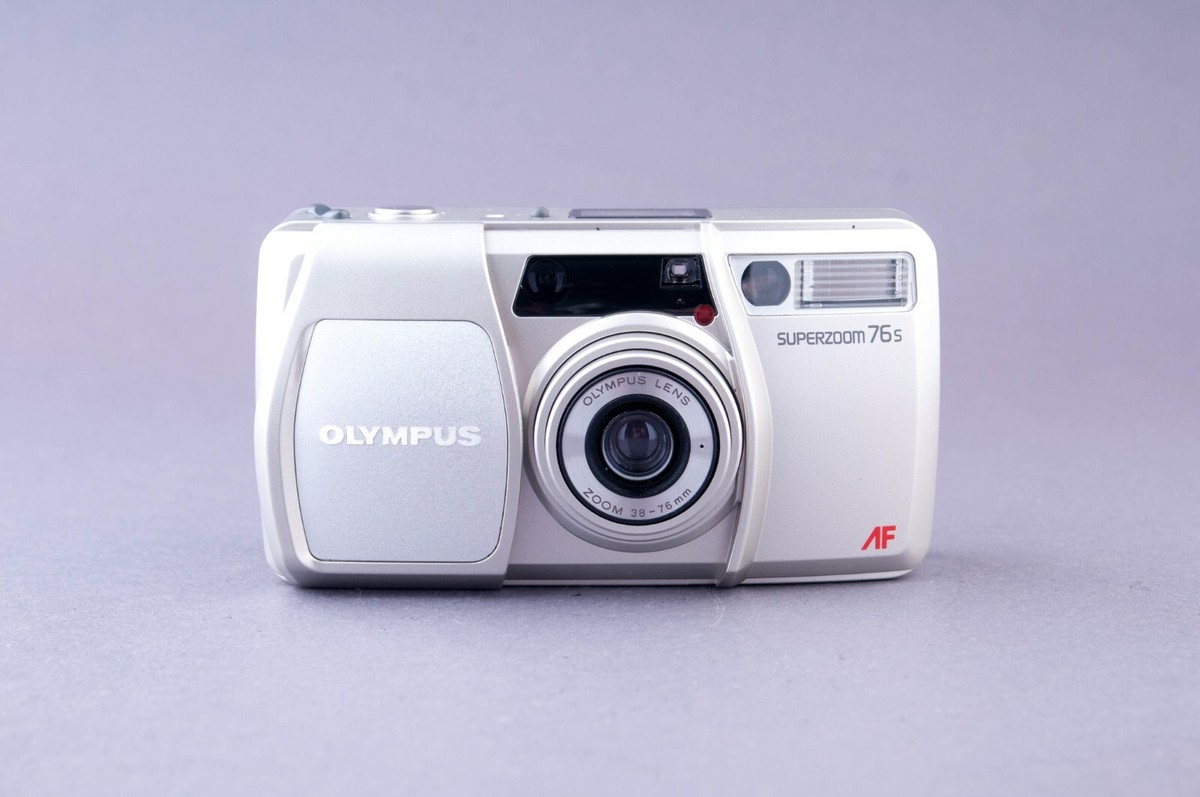 Olympus Superzoom 76S 35mm Point & Shoot Film Camera | eBay