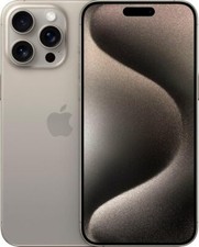 Apple iPhone 15 Pro - 128 GB - Natural Titanium (Unlocked) for