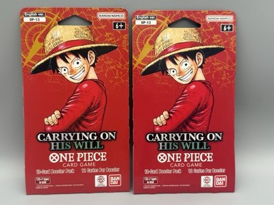 ONE PIECE Card Game Carrying on His Will OP13 Box 24pcs Japan