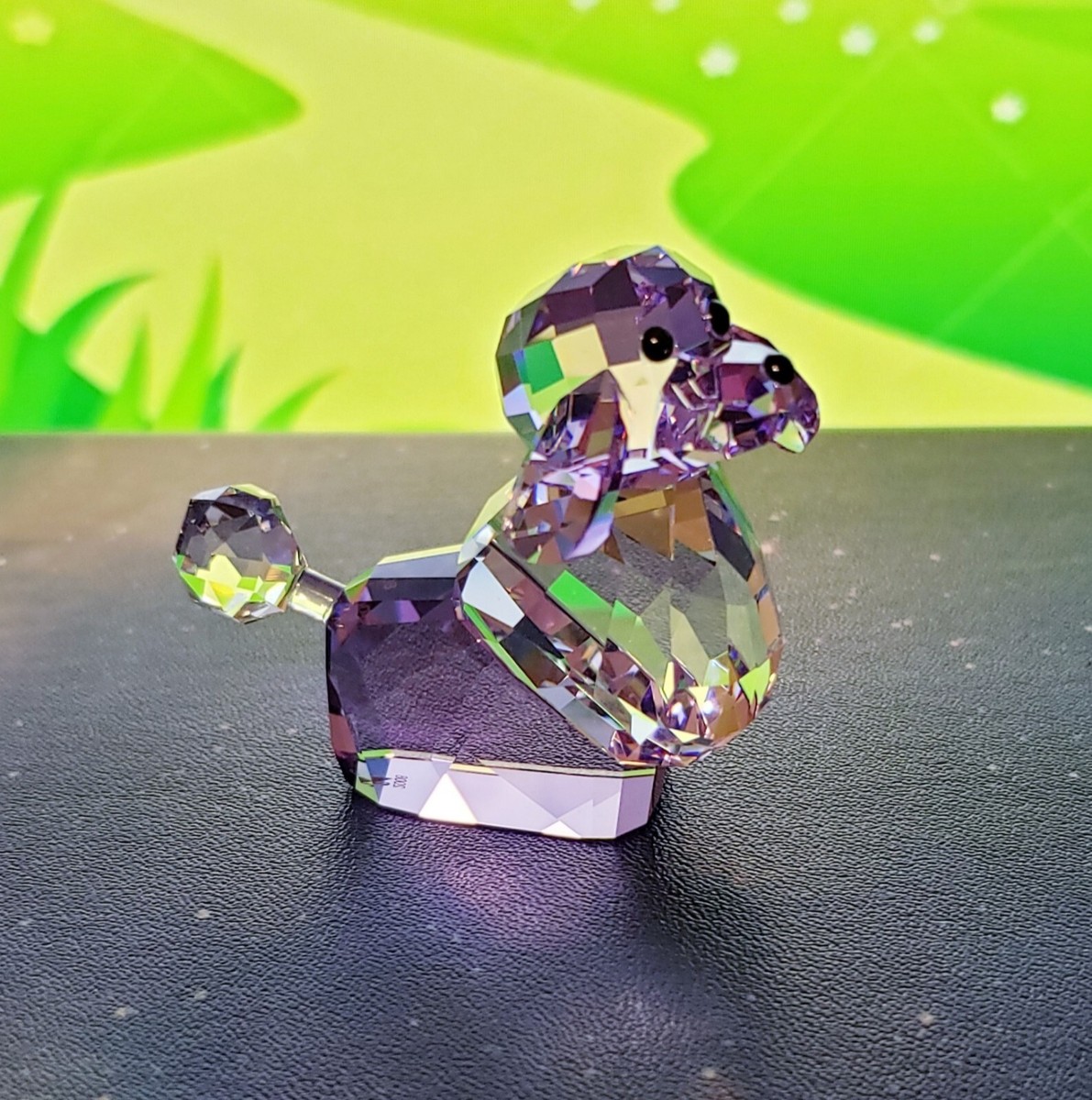 Swarovski Violetta Poodle Lovlots Crystal - 935719 - Retired - NIB