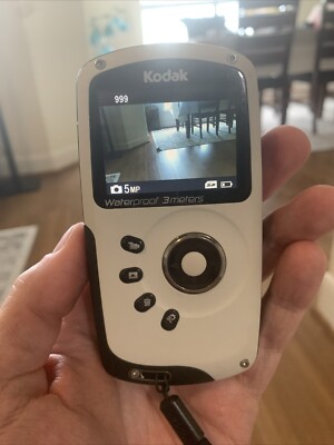 Kodak Play Sport ZX3 Waterproof (3 m/ 10 ft) 1080p Video Camera