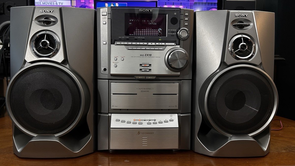 Sony MHC-ZX10 HCD-ZX10 Stereo Receiver System | eBay