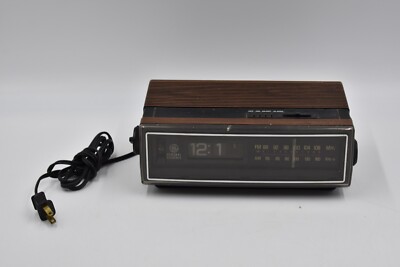 GE General Electric Flip Number Clock Radio PLEASE READ | eBay