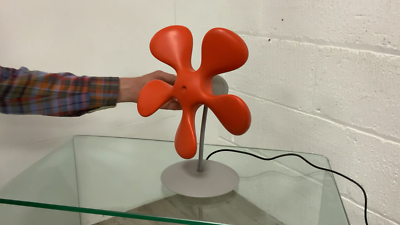 Vintage German Flowerpower Desk Table Electric Fan Elmar Flötotto