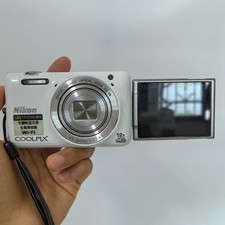 Nikon COOLPIX S6600 16.0MP Digital Camera - White for sale online