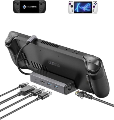 JSAUX Docking Station Compatible with Steam Deck 5-in-1 Steam Deck