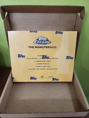 2025 Topps Labubu Chrome® 10th Anniversary - Hobby Box FACTORY