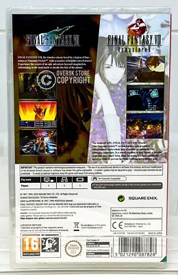 Final Fantasy 7 VII & 8 VIII Twin Pack - Nintendo Switch - New