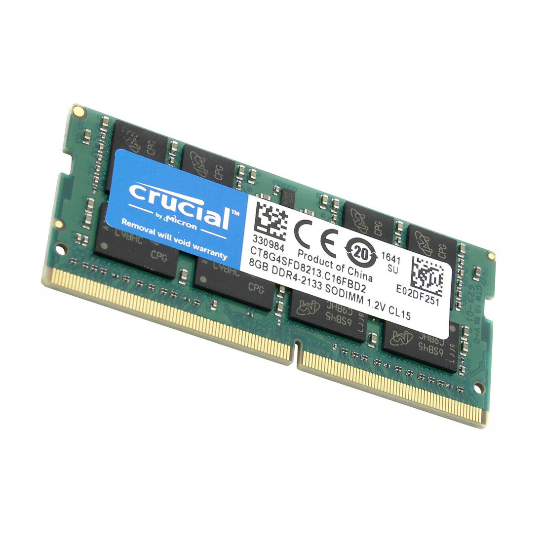 New Crucial 16GB (2X8GB) DDR4 2133MHz PC4-17000 SODIMM Memory Ram