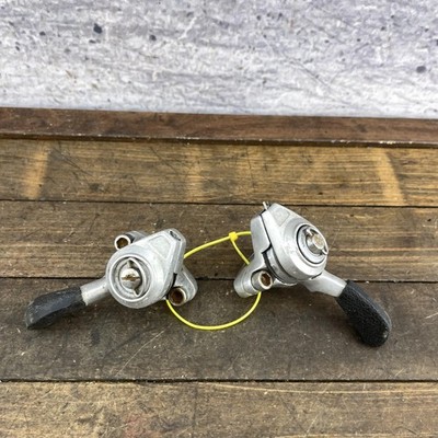 Vintage Shimano Deore XT SL-M700 Thumb Shifters Pair 22.2mm Japan