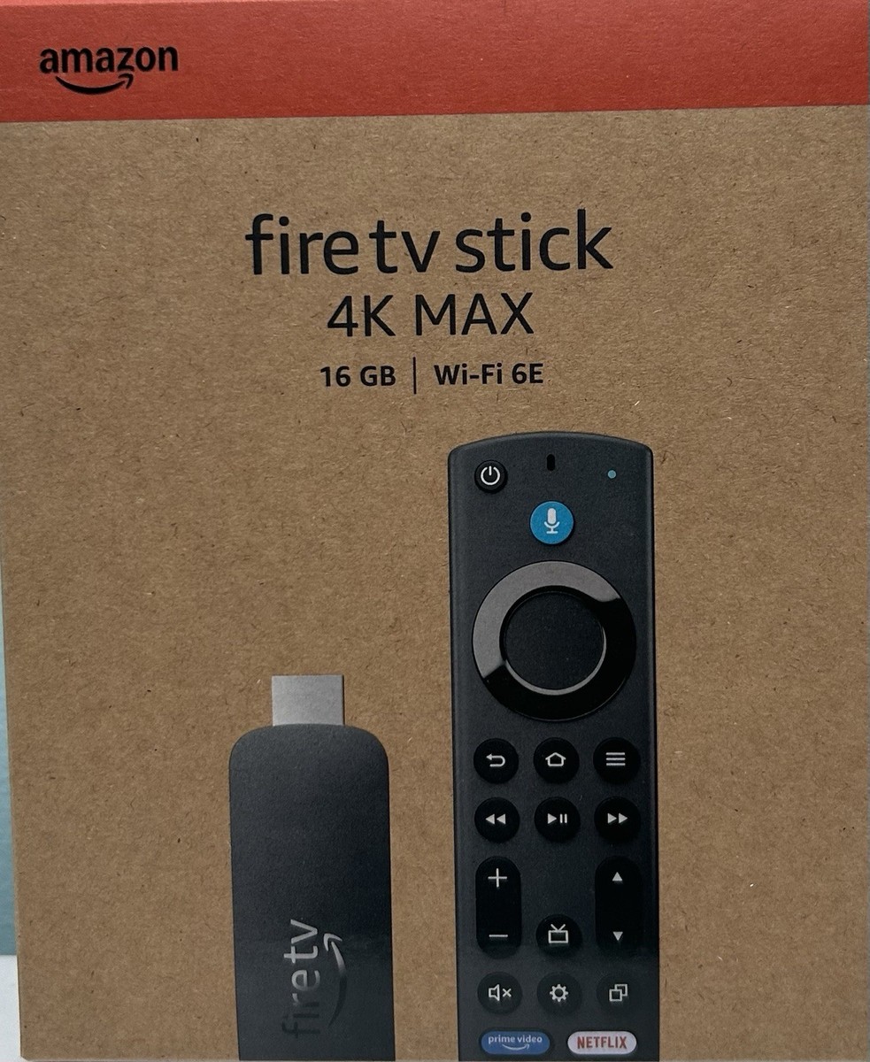 AMAZON FIRE TV STICK 4K MAX (NEWEST MODEL) 16 GB WI-FI 6E, NEW | eBay