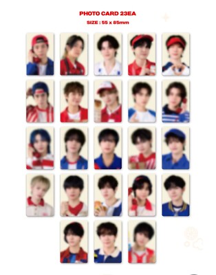 NCT ZONE PIZZA BOY VER COUPON, SELFIE PHOTOCARD OFFICIAL NCT DREAM