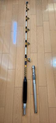 Vintage Fin-Nor Tycoon 80 Ib Trolling Rod 2.0～2.49m With Finnol