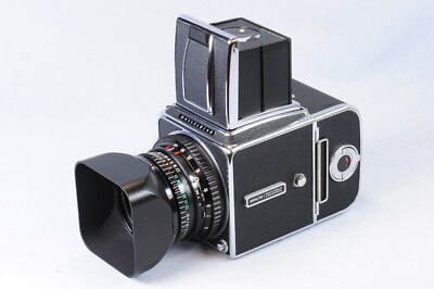 Rare][Mint+] Hasselblad 500CM + C T* 80mmF2.8 lens + A12+ Hood