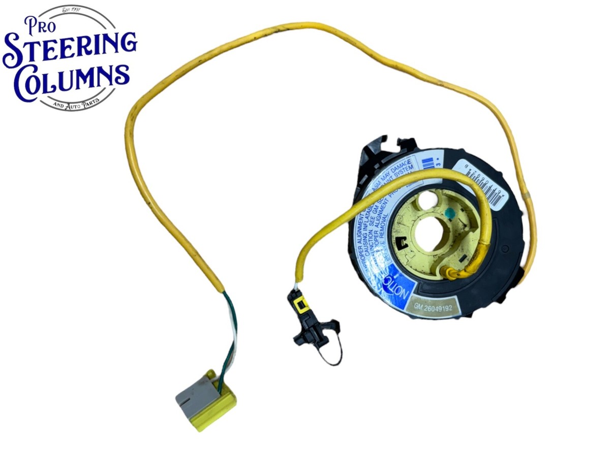 98-99 SILVERADO TAHOE SIERRA STEERING WHEEL SPIRAL CABLE 26049192
