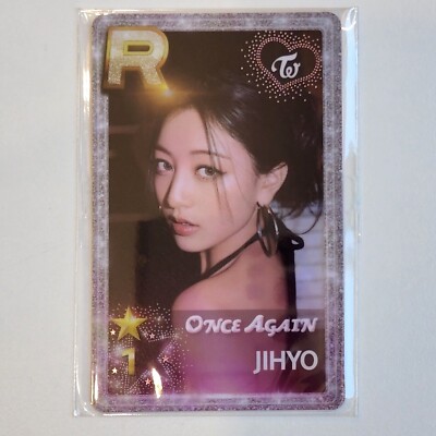 TWICE - SUPERSTAR SSJYP Once Again 8th Anniversary Photocard